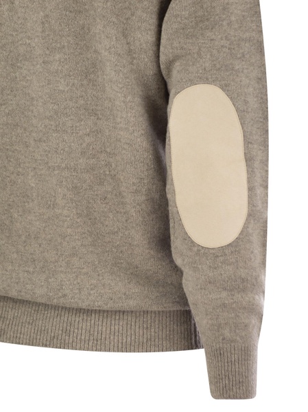 Cardigan With Zip And Buttons