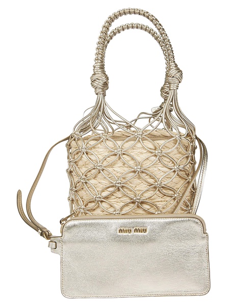 Woven Bucket Bag