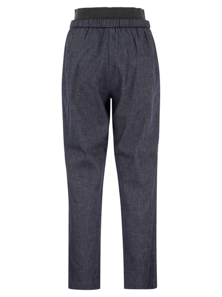 Linen And Cotton Trousers
