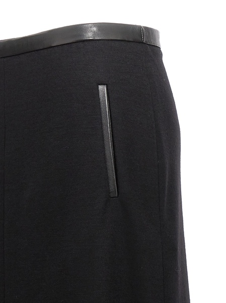 Midi Skirt In Wool
