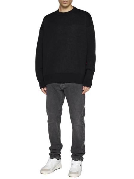 Intarsia Palm Sweater