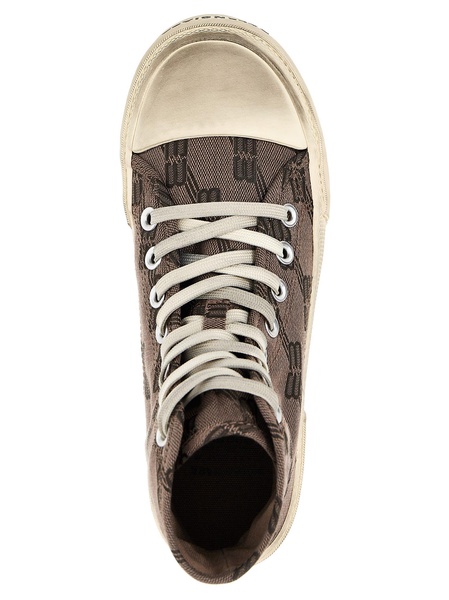 Paris High-top Laced Sneakers