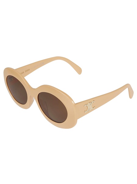 Oval Thick Sunglasses