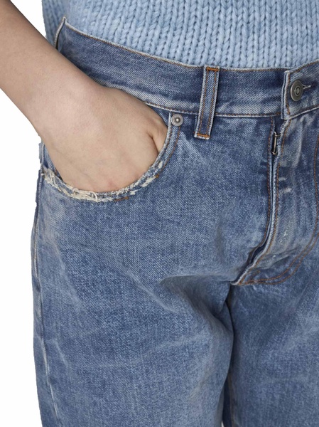 Loose Jeans With Straight Cut