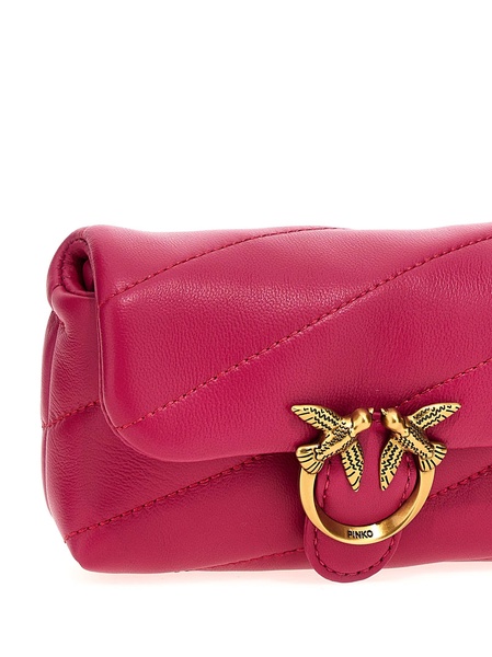 Baby Love Bag Puff Maxi Quilt Crossbody Bags Fuchsia