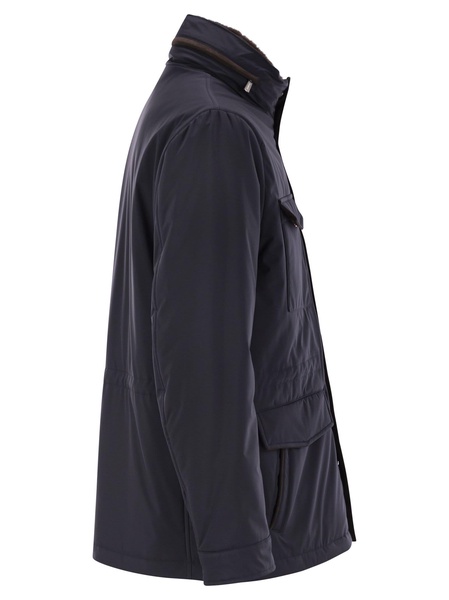 Trieste - Rain Jacket And Shearling.