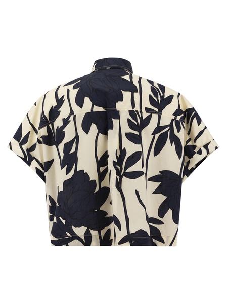 Ramage Print Cotton Poplin Shirt