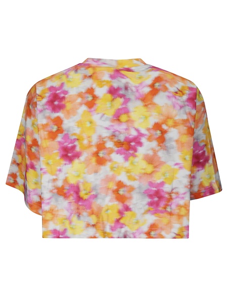 Printed Crop T-shirt