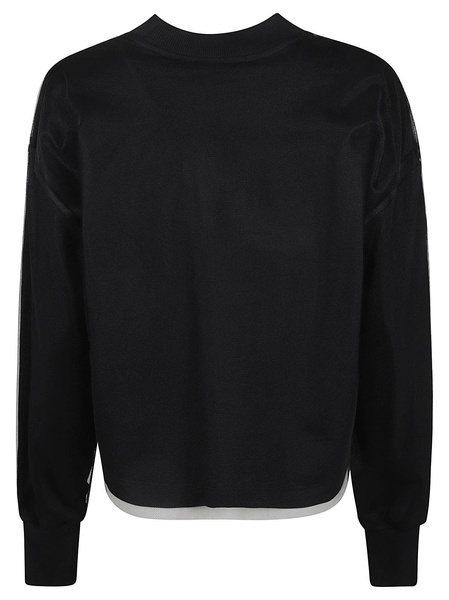 Ruffled Hem Sweatshirt