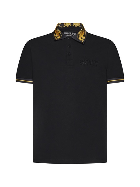 Baroque-pattern Polo Shirt