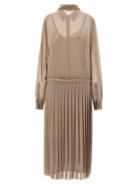 'pleated Midi' Dress