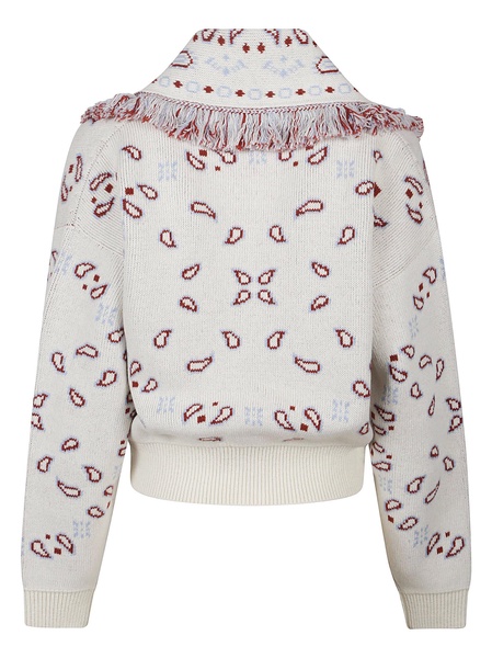 Bandana Jacquard Cardi-bomber