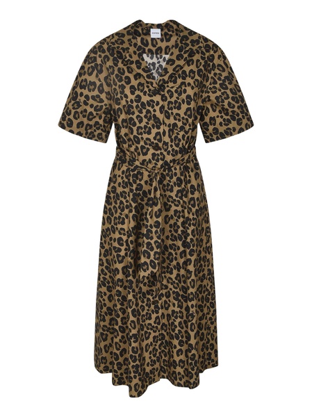 Animal Print Long Dress