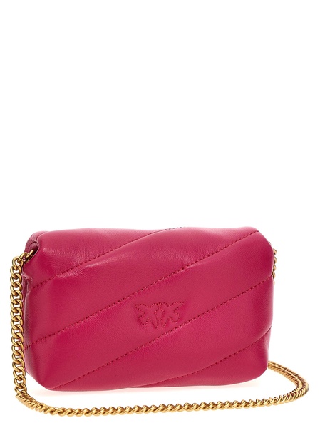 Baby Love Bag Puff Maxi Quilt Crossbody Bags Fuchsia