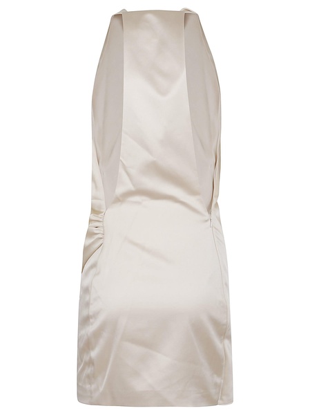 Verushka Mini - Waterfall Neckline Mini Dress