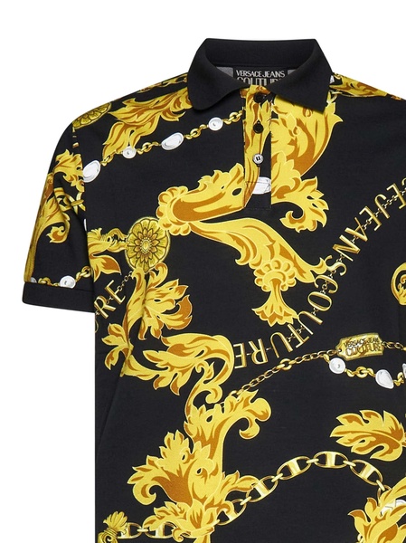 Chain Couture Two Buttons Polo Shirt