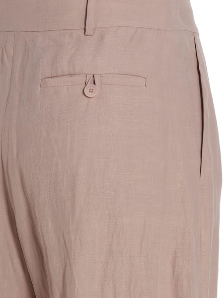 Pants With Front Pleats