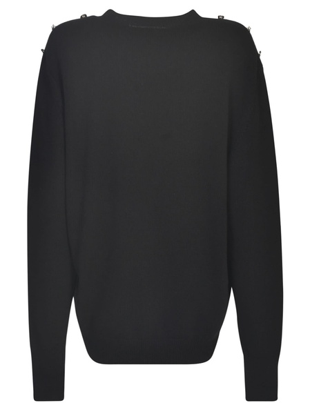 Shoulder-embellished Jumper