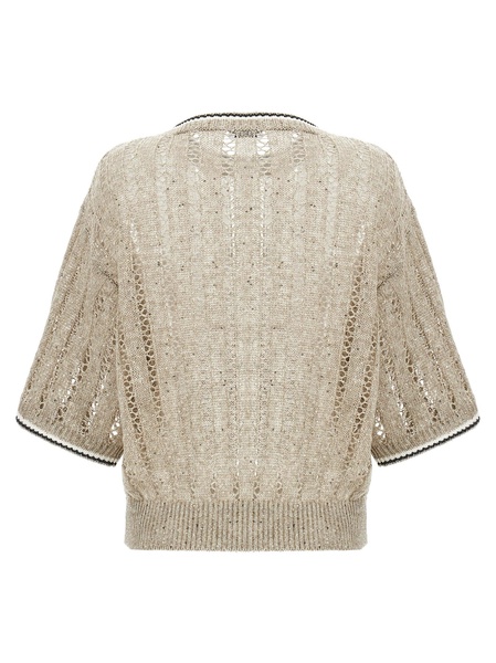 Dazzling Sweater Sweater, Cardigans Beige