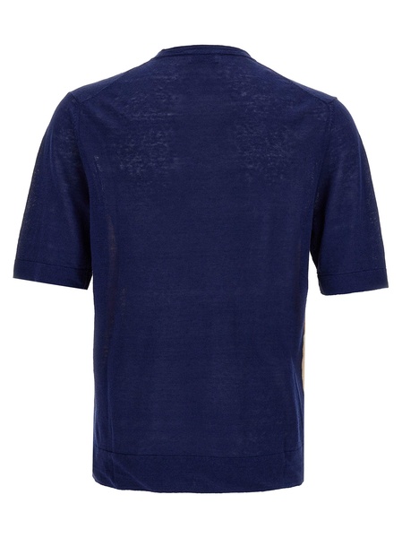Argyle T-Shirt Blue