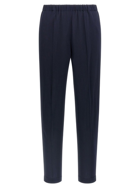 Pleat Pants Blue
