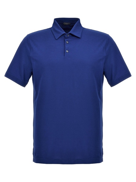 Ice Cotton  Shirt Polo Blue
