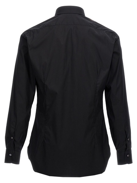 Poplin Shirt Shirt And Blouse Black