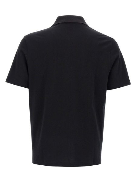 Coin Polo White/Black