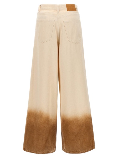 Bright Hues Jeans Beige