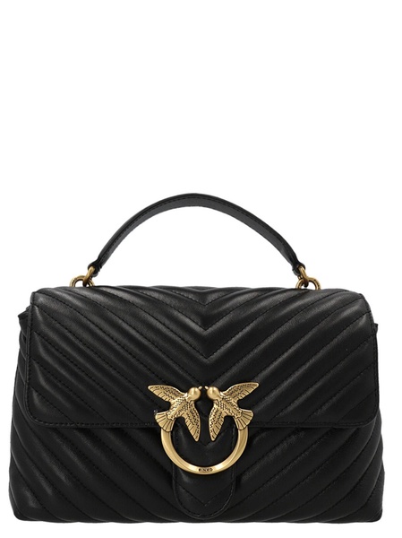 Love Lady Puff Classic Hand Bags Black