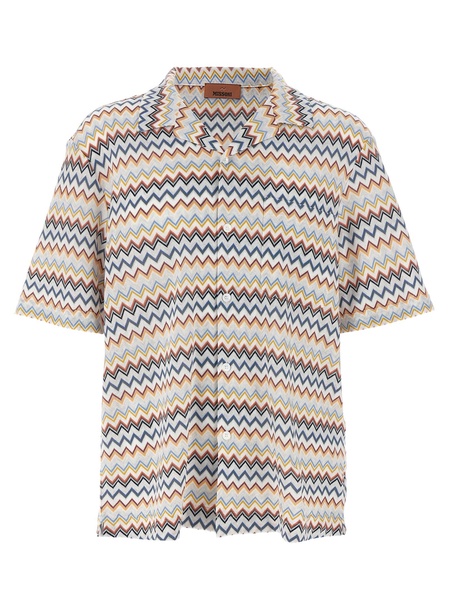Zig-Zag Shirt, Blouse Multicolor