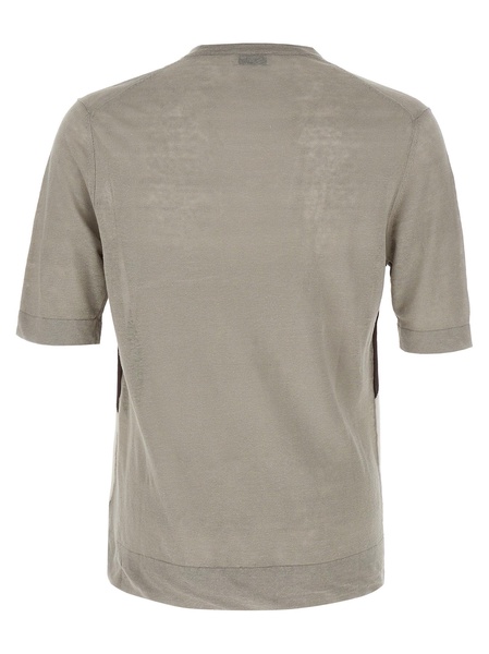 Argyle T-Shirt Gray