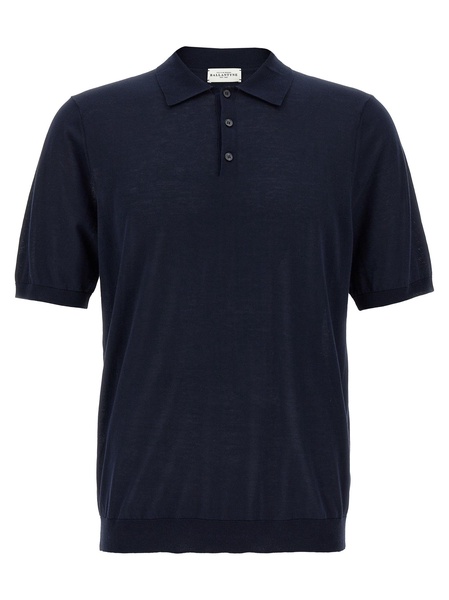 Ultralight Cotton  Shirt Polo Blue