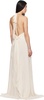 Off-White Georgette Maxi Dress