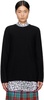 Black Fringe Sweater