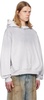 Gray Logo Hoodie