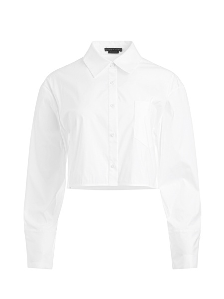 FINELY CROPPED BUTTON DOWN