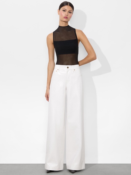 TRISH VEGAN CROC PANT