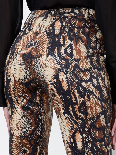 CRISTENA VEGAN SNAKE PANT