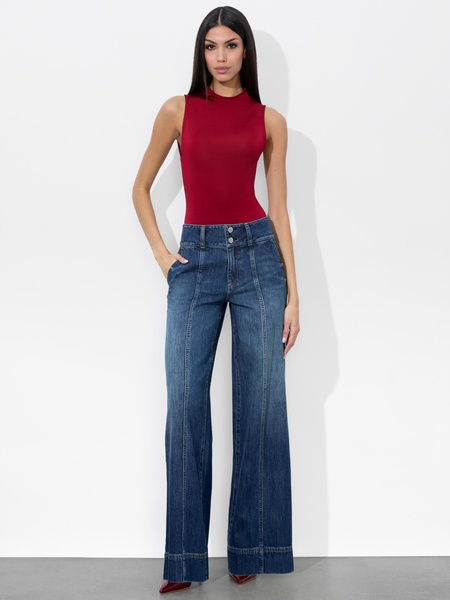 MAME WIDE LEG JEAN