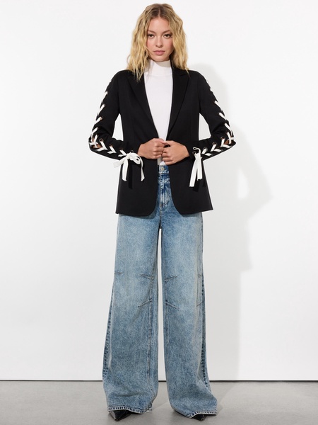 BREANN LACE UP BLAZER