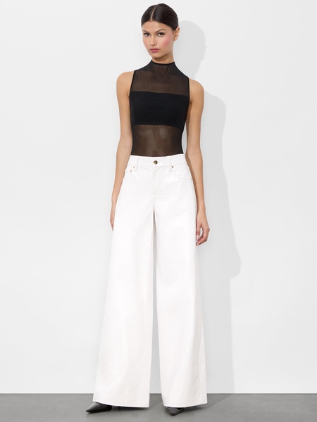 TRISH VEGAN CROC PANT