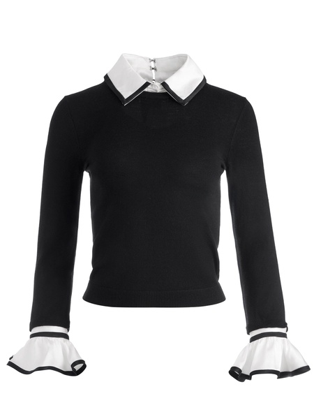 JUSTINA COLLARED SWEATER
