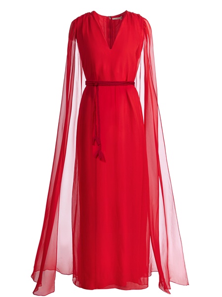 ZENAIDA MAXI CAPE DRESS