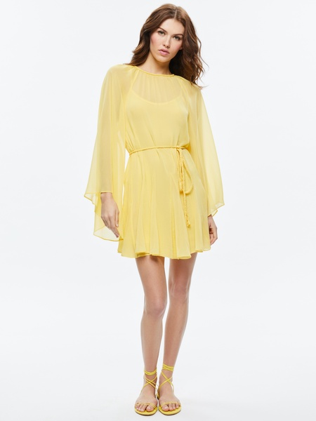 GITANA MINI DRESS WITH TIE BELT