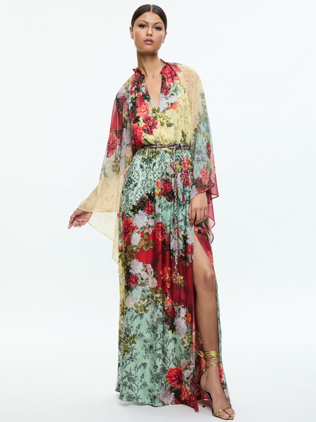 MALINDA MAXI DRESS WITH SLIT