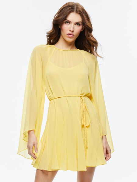 GITANA MINI DRESS WITH TIE BELT