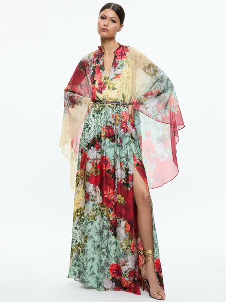 MALINDA MAXI DRESS WITH SLIT