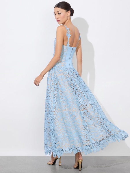 ANABELLA DROP WAIST MIDI DRESS