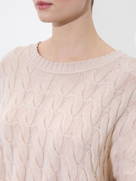 CECILIE CABLEKNIT PULLOVER